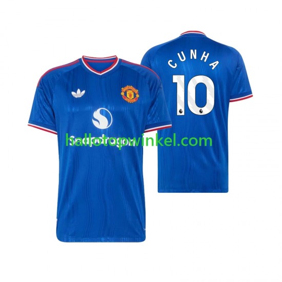 Manchester United Voetbalshirt Matheus Cunha 10 Heren Uit Tenue 2026-2027 Korte Mouw
