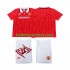 Manchester United Voetbalshirt 1993 Retro Kleuters/Kids Thuis Tenue 1994 Korte Mouw