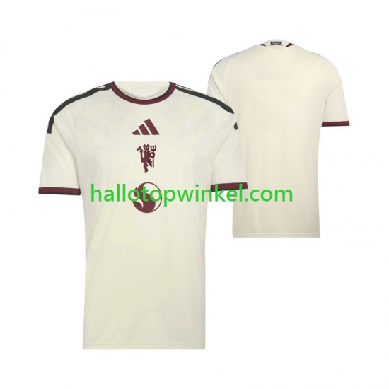 Manchester United Voetbalshirt Heren Derde Tenue 2026-2027 Korte Mouw