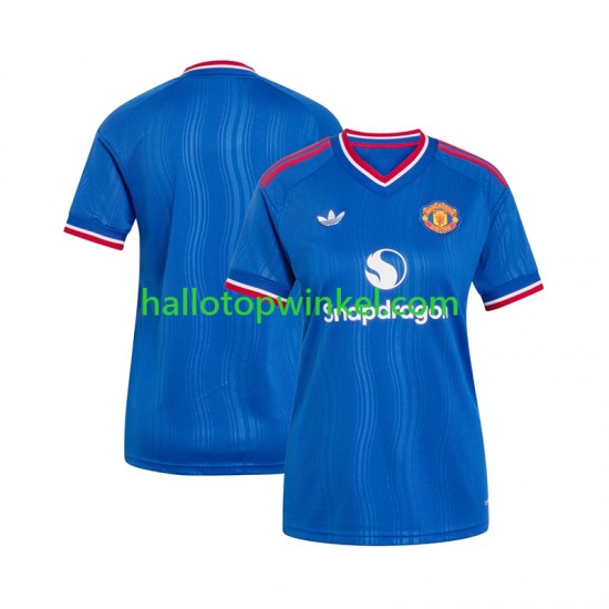 Manchester United Voetbalshirt Dames Uit Tenue 2026-2027 Korte Mouw
