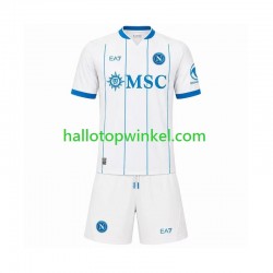 Napoli Voetbalshirt Kleuters/Kids Uit Tenue 2026-2027 Korte Mouw