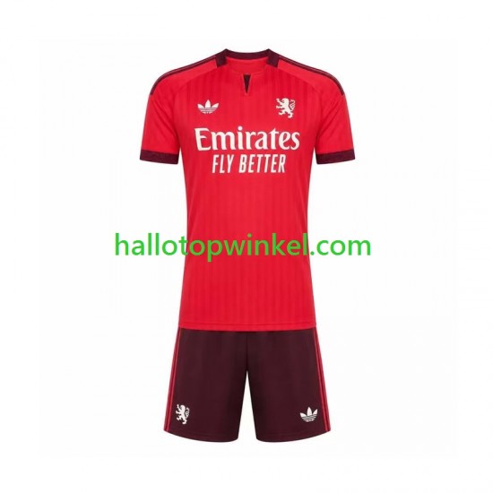 Olympique Lyonnais Voetbalshirt Kleuters/Kids Thuis Tenue 2026-2027 Korte Mouw