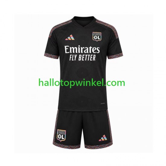 Olympique Lyonnais Voetbalshirt Kleuters/Kids Derde Tenue 2026-2027 Korte Mouw
