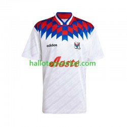 Olympique Lyonnais Voetbalshirt 1995 1996 Retro Heren Thuis Tenue Korte Mouw
