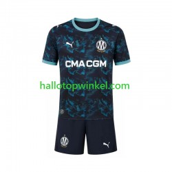 Olympique Marseille Voetbalshirt Kleuters/Kids Uit Tenue 2026-2027 Korte Mouw