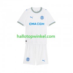 Olympique Marseille Voetbalshirt Kleuters/Kids Thuis Tenue 2026-2027 Korte Mouw