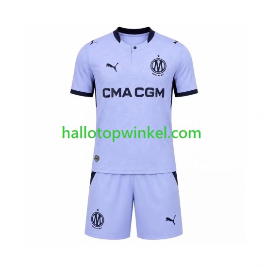 Olympique Marseille Voetbalshirt Kleuters/Kids Derde Tenue 2026-2027 Korte Mouw