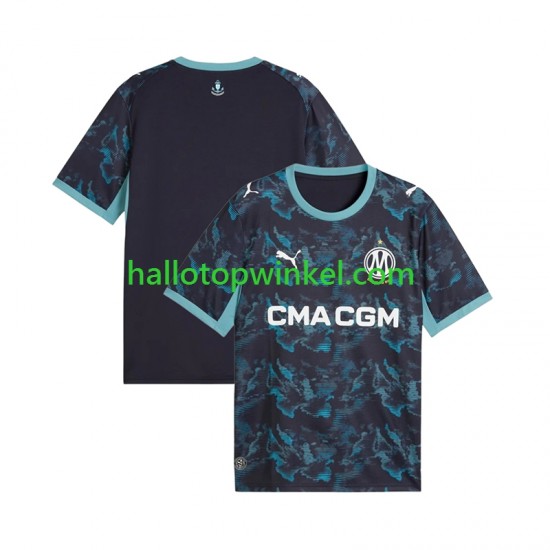 Olympique Marseille Voetbalshirt Heren Uit Tenue 2026-2027 Korte Mouw