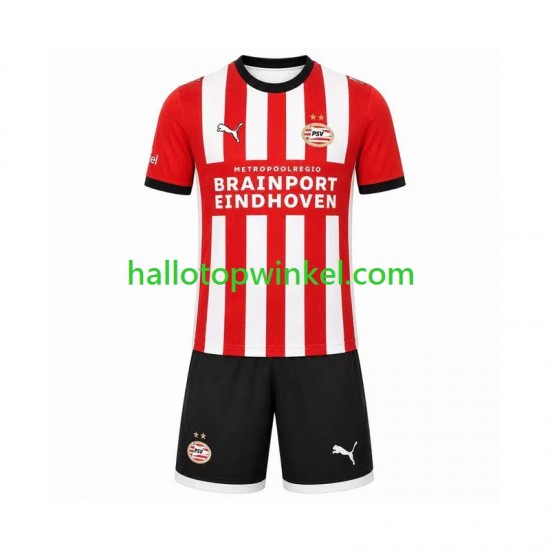 PSV Eindhoven Voetbalshirt Kleuters/Kids Thuis Tenue 2026-2027 Korte Mouw