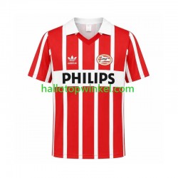 PSV Eindhoven Voetbalshirt 1990 Retro Heren Thuis Tenue Korte Mouw