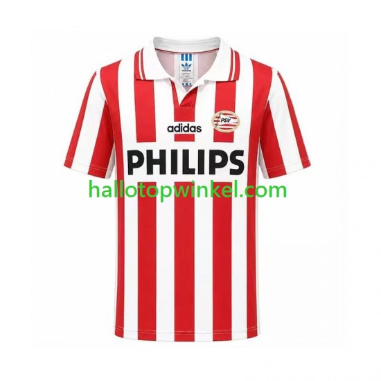 PSV Eindhoven Voetbalshirt Retro Heren Thuis Tenue 1994 Korte Mouw