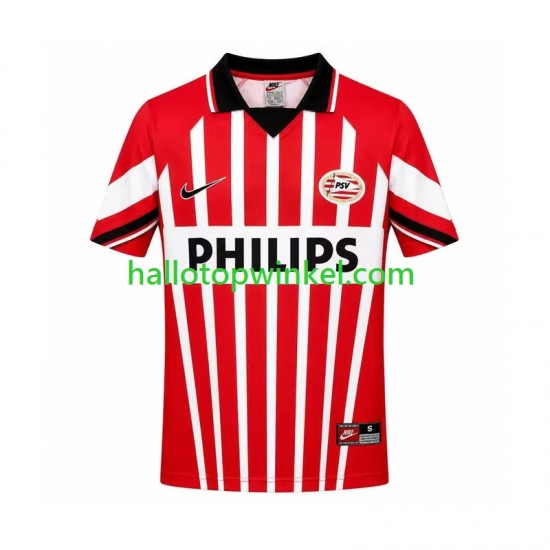 PSV Eindhoven Voetbalshirt 1997 Retro Heren Thuis Tenue Korte Mouw
