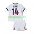 Paris Saint-Germain Voetbalshirt Desire Doue 14 Kleuters/Kids Uit Tenue 2026-2027 Korte Mouw