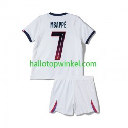 Paris Saint-Germain Voetbalshirt Mbappé Kylian 7 Kleuters/Kids Uit Tenue 2026-2027 Korte Mouw