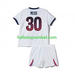 Paris Saint-Germain Voetbalshirt Lionel Messi 30 Kleuters/Kids Uit Tenue 2026-2027 Korte Mouw