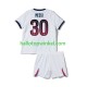 Paris Saint-Germain Voetbalshirt Lionel Messi 30 Kleuters/Kids Uit Tenue 2026-2027 Korte Mouw