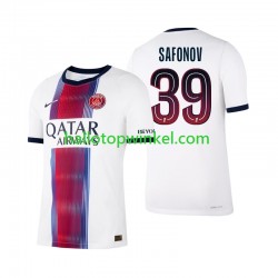 Paris Saint-Germain Voetbalshirt Matvey Safonov 39 Heren Uit Tenue 2026-2027 Korte Mouw