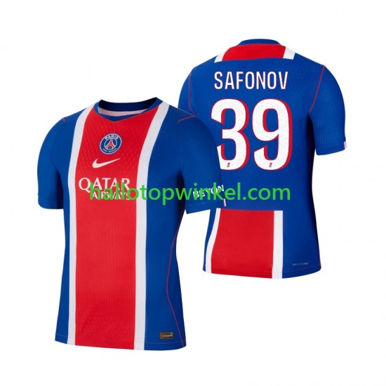 Paris Saint-Germain Voetbalshirt Matvey Safonov 39 Heren Thuis Tenue 2026-2027 Korte Mouw