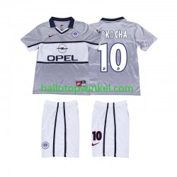 Paris Saint-Germain Voetbalshirt OKOCHA 10 2000 2001 Retro Kleuters/Kids Uit Tenue Korte Mouw