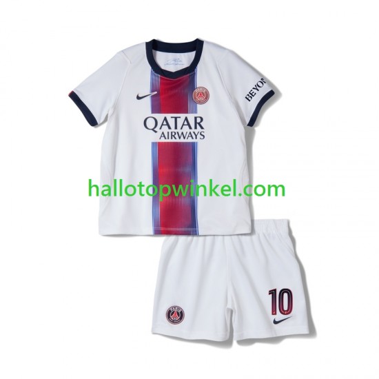 Paris Saint-Germain Voetbalshirt Ousmane Dembele 10 Kleuters/Kids Uit Tenue 2026-2027 Korte Mouw