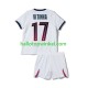 Paris Saint-Germain Voetbalshirt Vitinha 17 Kleuters/Kids Uit Tenue 2026-2027 Korte Mouw