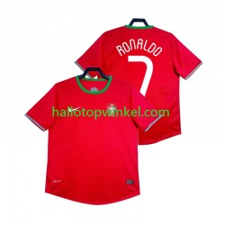 Portugal Voetbalshirt Cristiano Ronaldo 7 2012 Retro Heren Thuis Tenue Korte Mouw