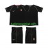 Portugal Voetbalshirt Retro Kleuters/Kids Uit Tenue 2006 Korte Mouw