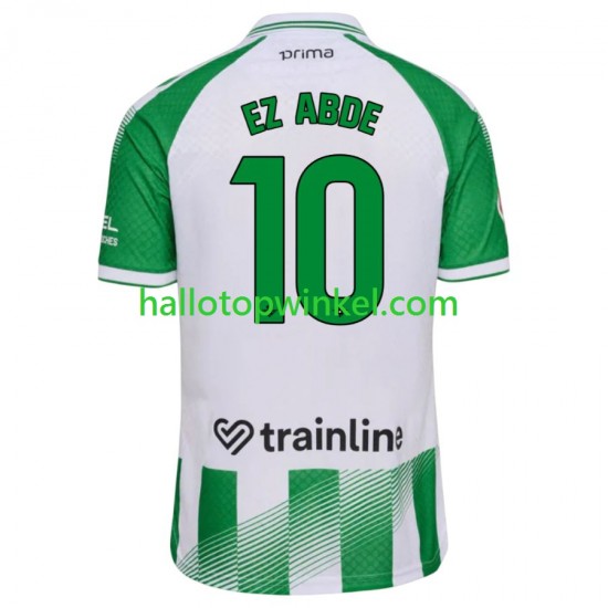 Real Betis Voetbalshirt Abde Ezzalzouli 10 Heren Thuis Tenue 2026-2027 Korte Mouw