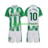 Real Betis Voetbalshirt Ez Abde 10 Kleuters/Kids Thuis Tenue 2026-2027 Korte Mouw