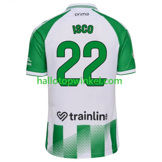 Real Betis Voetbalshirt Isco 22 Heren Thuis Tenue 2026-2027 Korte Mouw
