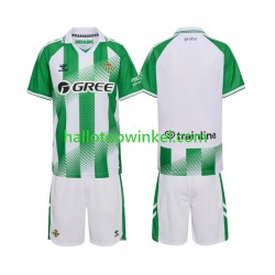 Real Betis Voetbalshirt Kleuters/Kids Thuis Tenue 2026-2027 Korte Mouw