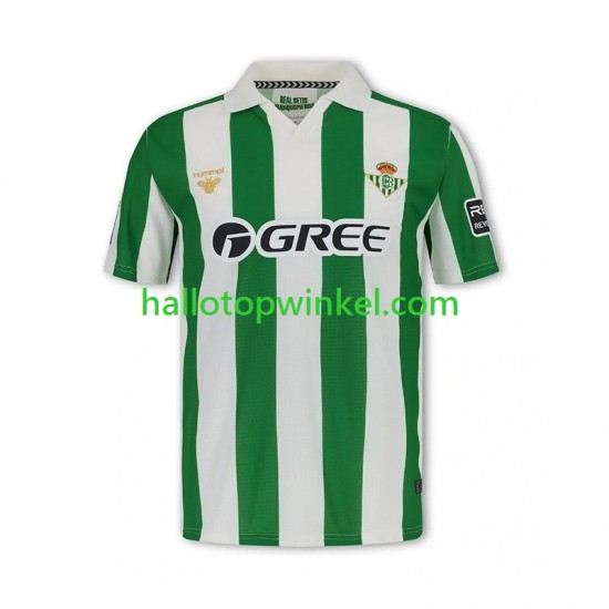 Real Betis Voetbalshirt Retro Heren Thuis Tenue 2025-2026 Korte Mouw