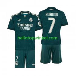 Real Madrid Voetbalshirt Cristiano Ronaldo 7 Kleuters/Kids Uit Tenue 2026-2027 Korte Mouw