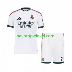 Real Madrid Voetbalshirt Cristiano Ronaldo 7 Kleuters/Kids Thuis Tenue 2026-2027 Korte Mouw