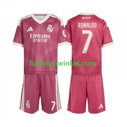 Real Madrid Voetbalshirt Cristiano Ronaldo 7 Kleuters/Kids Derde Tenue 2026-2027 Korte Mouw