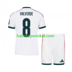 Real Madrid Voetbalshirt Federico Valverde 8 Kleuters/Kids Thuis Tenue 2026-2027 Korte Mouw