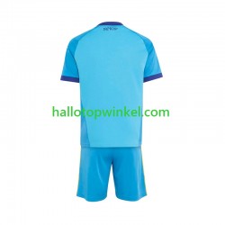 Real Madrid Voetbalshirt Doelman Kleuters/Kids Uit Tenue 2026-2027 Korte Mouw