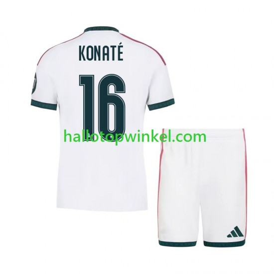 Real Madrid Voetbalshirt Ibrahima Konate 16 Kleuters/Kids Thuis Tenue 2026-2027 Korte Mouw