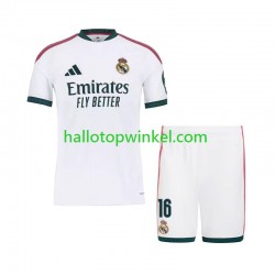Real Madrid Voetbalshirt Ibrahima Konate 16 Kleuters/Kids Thuis Tenue 2026-2027 Korte Mouw