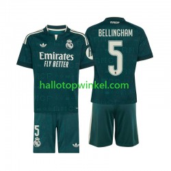 Real Madrid Voetbalshirt Jude Bellingham 5 Kleuters/Kids Uit Tenue 2026-2027 Korte Mouw