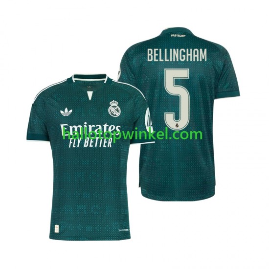 Real Madrid Voetbalshirt Jude Bellingham 5 Heren Uit Tenue 2026-2027 Korte Mouw