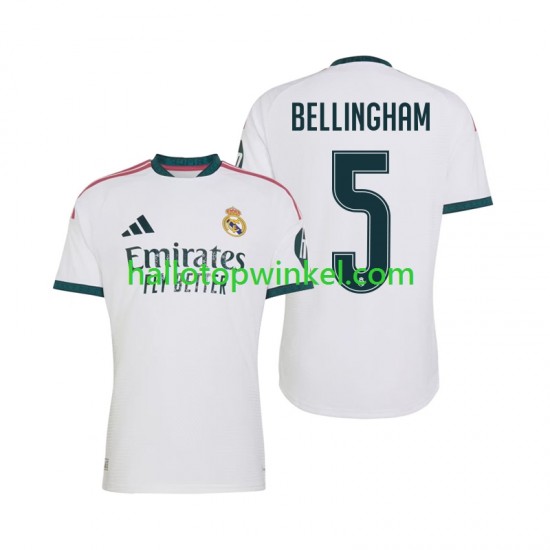 Real Madrid Voetbalshirt Jude Bellingham 5 Heren Thuis Tenue 2026-2027 Korte Mouw