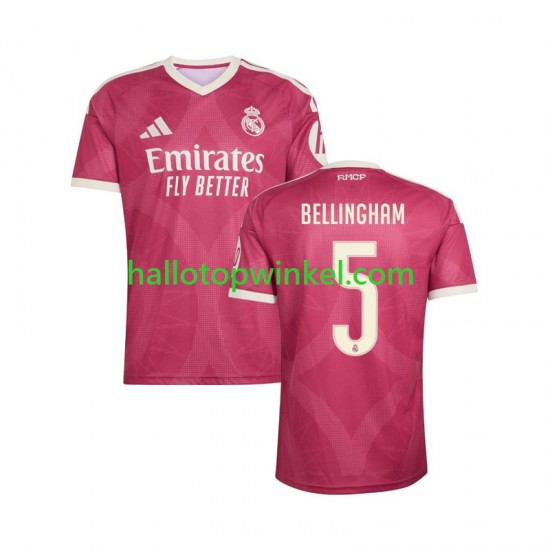 Real Madrid Voetbalshirt Jude Bellingham 5 Heren Derde Tenue 2026-2027 Korte Mouw