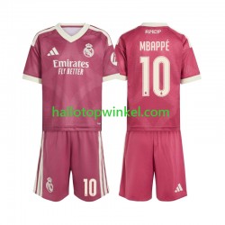 Real Madrid Voetbalshirt Mbappé Kylian 10 Kleuters/Kids Derde Tenue 2026-2027 Korte Mouw
