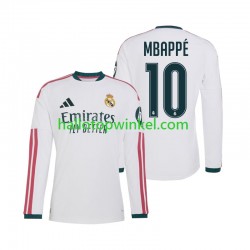 Real Madrid Voetbalshirt Mbappé Kylian 10 Heren Thuis Tenue 2026-2027 Lange Mouw