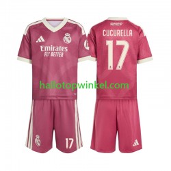 Real Madrid Voetbalshirt Marc Cucurella 17 Kleuters/Kids Derde Tenue 2026-2027 Korte Mouw