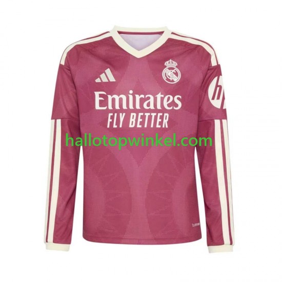 Real Madrid Voetbalshirt Heren Derde Tenue 2026-2027 Lange Mouw