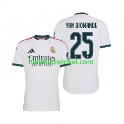 Real Madrid Voetbalshirt Yan Diomande 25 Heren Thuis Tenue 2026-2027 Korte Mouw