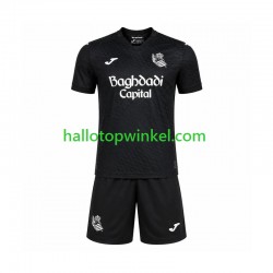 Real Sociedad Voetbalshirt Kleuters/Kids Uit Tenue 2026-2027 Korte Mouw
