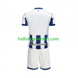 Real Sociedad Voetbalshirt Kleuters/Kids Thuis Tenue 2026-2027 Korte Mouw